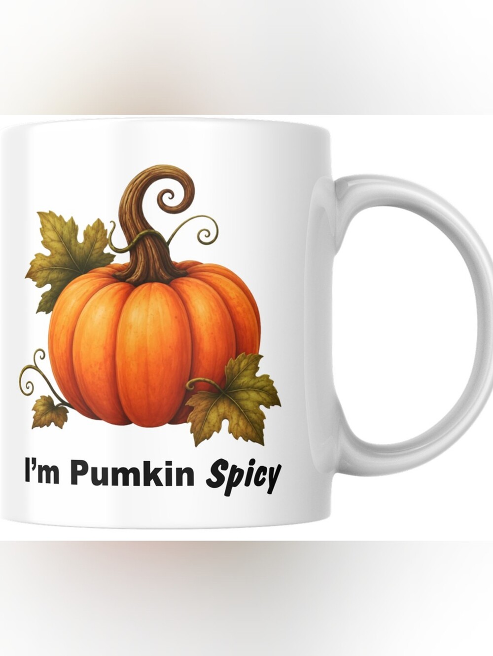15oz Funny Fall Pumpkin Spice Mug New